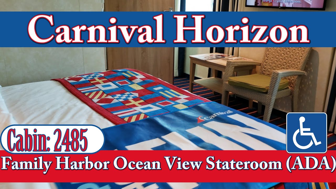 Carnival Horizon - Cabin 2485 - Video 2