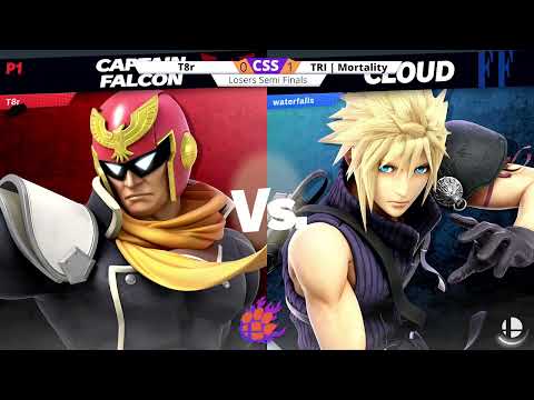 Clemson Smash Series 29 - Losers Semis - T8r (Captain Falcon) vs. TRI | Mortality (Cloud) - SSBU