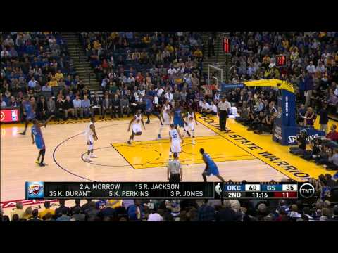 Kevin Durant Highlights Thunder vs. Warriors 12.18.2014 - 30 Points, 2 Assists