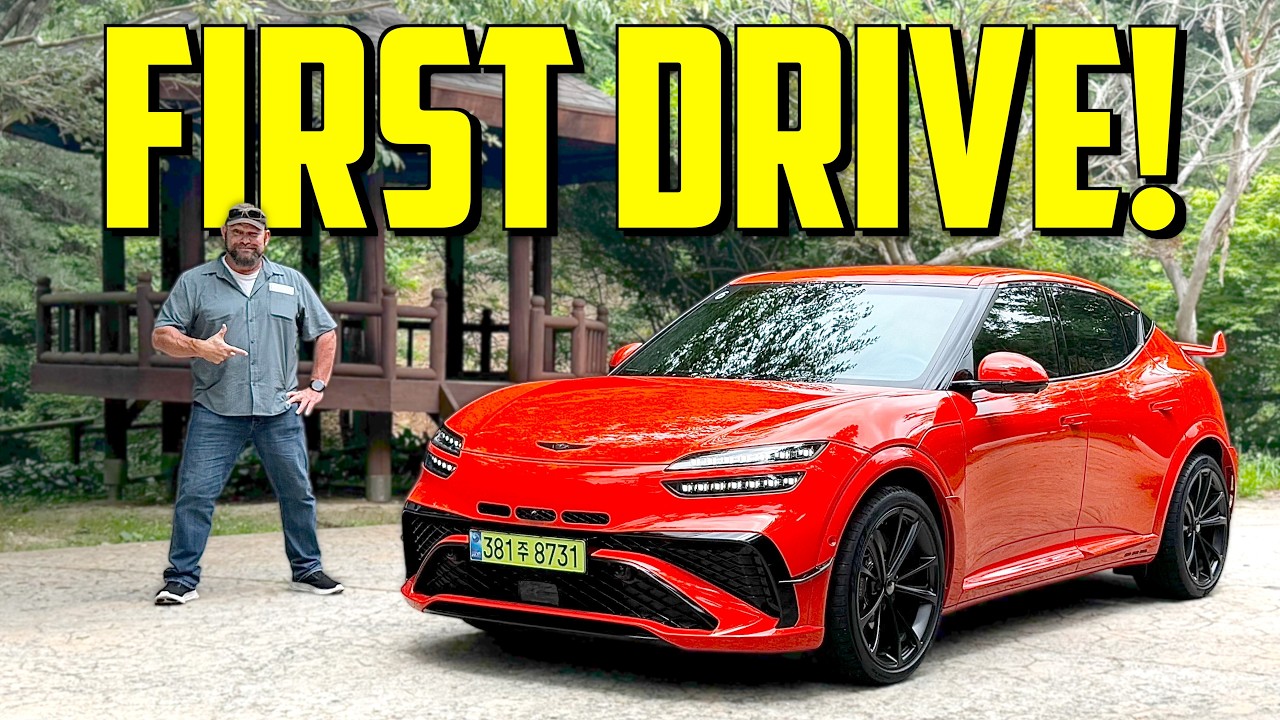 I DRIVE the 2027 Genesis GV60 Magma IN Korea: The Insane 641 HP Speed Machine!