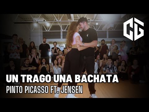 CRISTIAN Y GABRIELLA | Bachata 🎵 UN TRAGO UNA BACHATA - PINTO PICASSO FT. JENSEN
