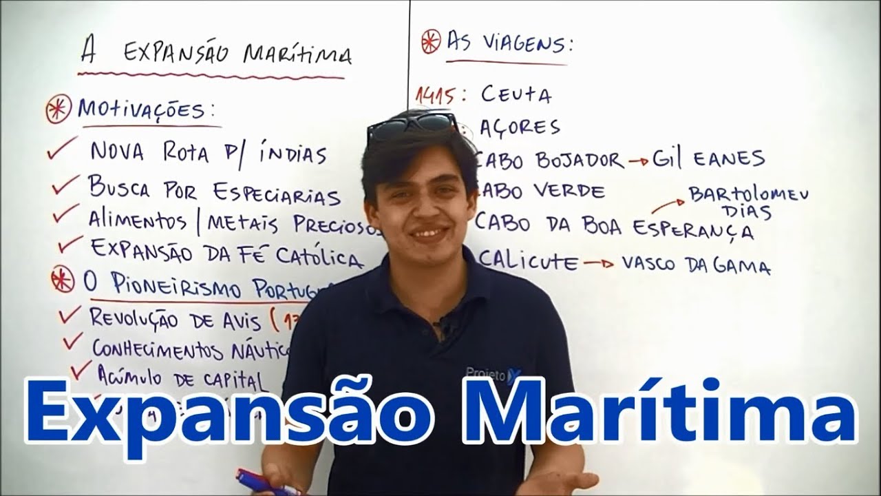 Xtensivo História Geral Expansão Marítima Prof  Gabriel Feitosa
