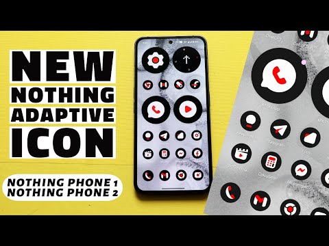 Nothing Adaptive icon Pack For Nothing Phone's | Nothing Adaptive icon