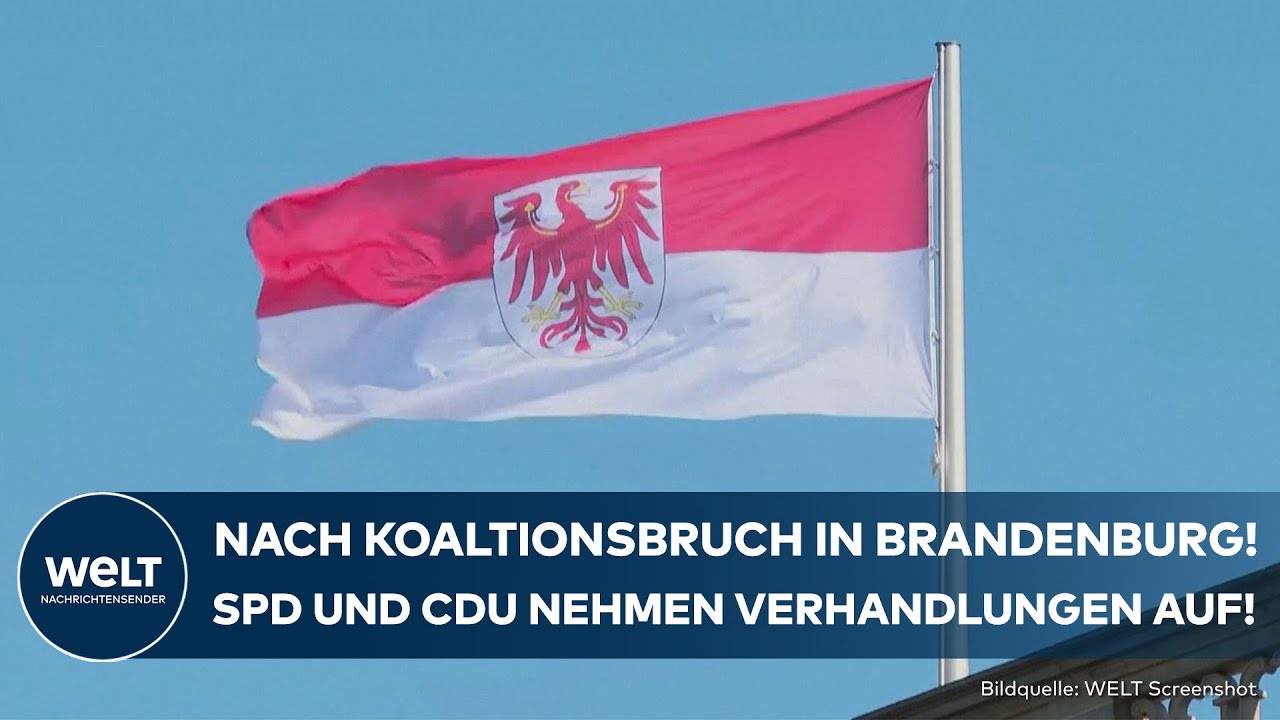 KOALITIONSVERHANDLUNGEN BRANDENBURG: SPD und CDU starten Gespräche – 68% wollen Neuwahl!