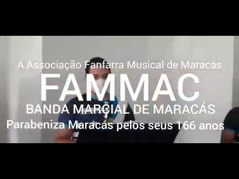 BANDA MARCIAL  FAMMAC  Homenagem ao  Aniversário  de Maracás