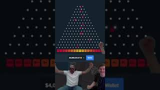 Million Dolars Plinko Game Big Win slot slots casinoslot shorts maxwingames Video