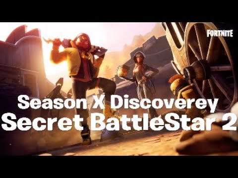 Season x Week 2 Secret Battlestar Located! Season 10 Battle Pass Star Guide