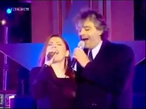 Helena Hellwig e Andrea Bocelli - L'abitudine (live, inaugurazione)