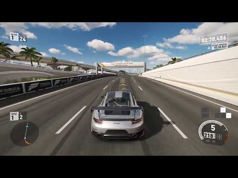 Forza Motorsport 7 Demo - Keyboard Gameplay (keyboard overlay)