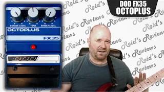 Video thumbnail for Old School!  DOD OCTOPLUS FX35 Octave Guitar Pedal Review (Vintage D.O.D.), Reid's Reviews by Reid's Reviews