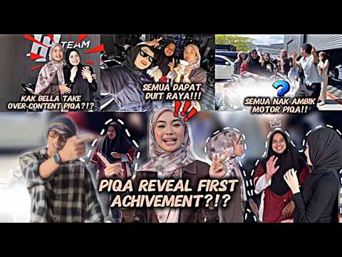 PIQA BARU MASUK AI DAH ADA NEW ACHIEVEMENT!? ABE,KAK BELLA & SEMUA TERKEJUT SUPERBIKE SAMA MCM ABE??