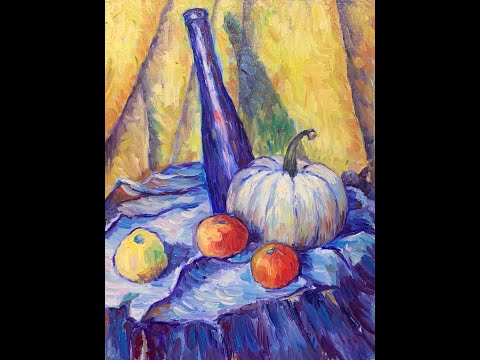 How to Paint Like Cezanne Still Life Painting in Oils