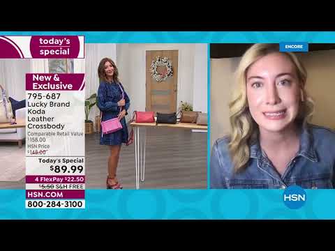HSN | Lucky Brand Handbags 06.09.2022 - 07 AM