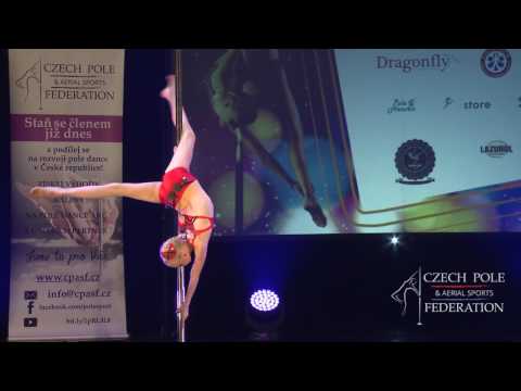 Dominika Kuráková - Mistrovství ČR v pole sport 2017 - Junioři A - semifinále