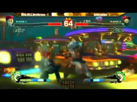 EVO 2012  Salty Suite  Runback - Wolfkrone vs Infiltration