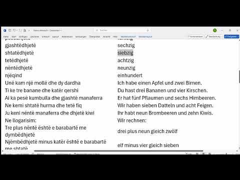 Albanisch-Deutsch (Shqip-Gjermanisht) 17