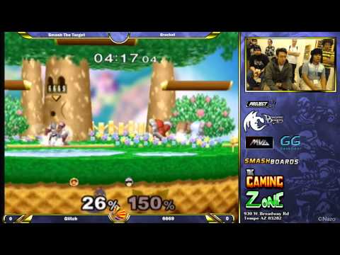 Smash The Target Bracket Glitch Ice Climbers vs 6669 Falcon