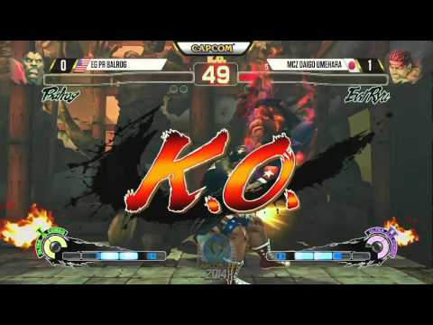 Capcom Cup 2014 - Hype Moments - Daigo Vs PR Balrog