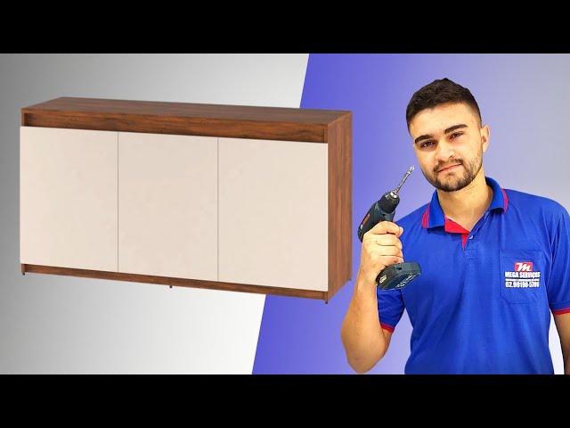 Closet 4 Gavetas 16 Prateleiras 100% Mdf Tw406 Freijó/Preto Fosco - Dalla Costa Teste