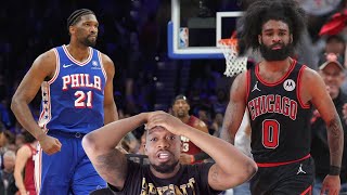 EMBIID & COBY GET IT DONE!! HEAT at 76ERS | HAWKS at BULLS | #SoFiPlayIn | FULL GAME HIGHLIGHTS