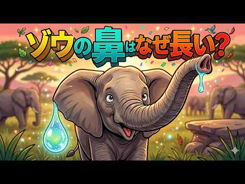 ゾウの鼻はなぜ長い？驚きの真実