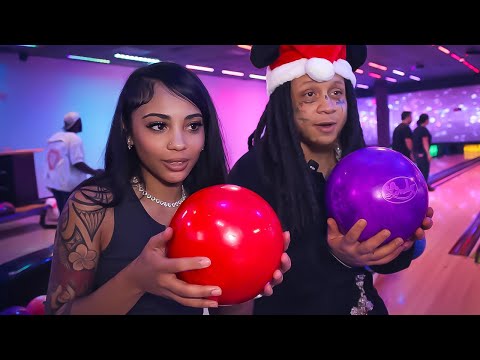 Summyah Goes Bowling With Trippie Redd..