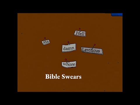 Bart Finds Swear Words In The Bible | The Simpsons: Season 19, Episode 3 | Midnight Towboy