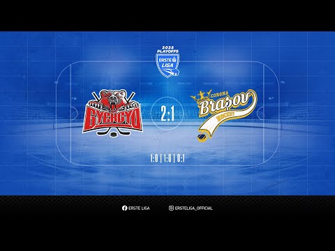 Gólösszefoglaló - EL 220 - Gyergyói Hoki Klub - CSM Corona Brasov 2-1 20250401