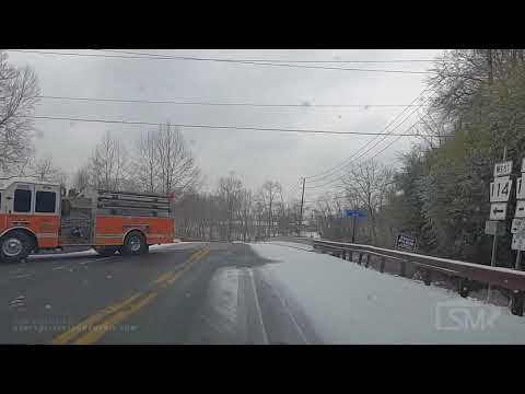 01-31-2021 Harrisburg, PA - Heavy Snowfall as Winter Storm Begins