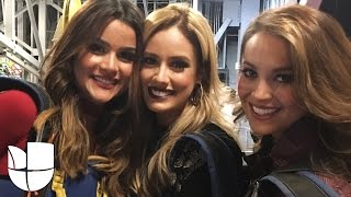 Clarissa, Ligia y Aleyda llegaron volando a Latin GRAMMY