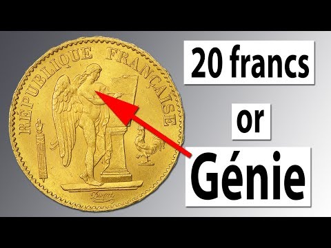 20 francs or Génie : les pièces d'or au Génie de la France Video