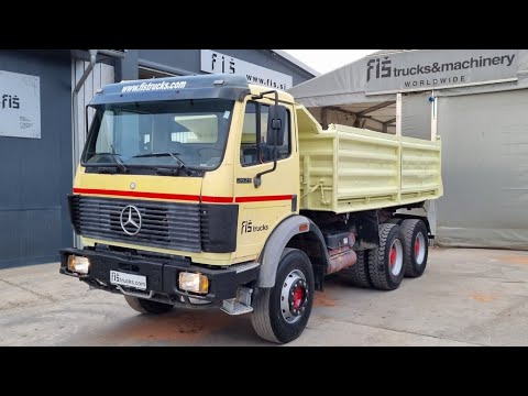 MERCEDES BENZ SK 2629 6x4 Meiller tipper - FIŠ TRUCKS SLOVENIA