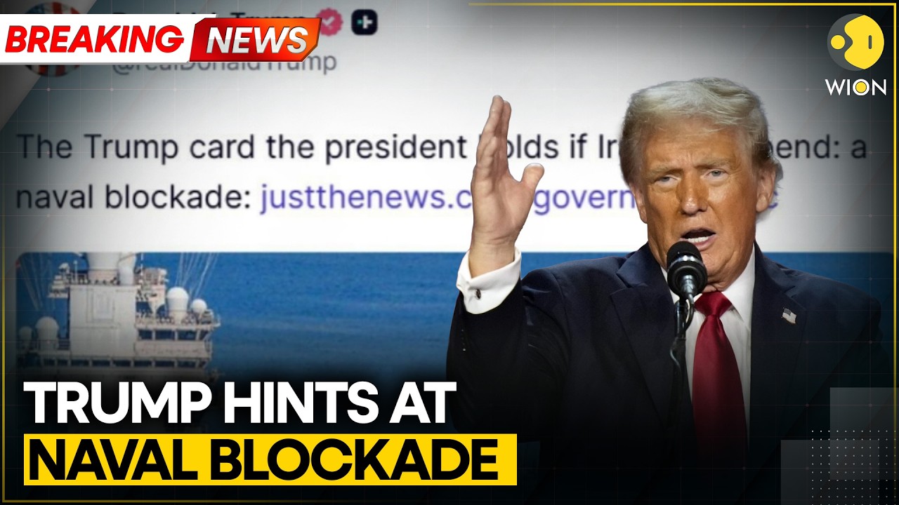 Iran-US Peace Talks Fail: Trump Shares Article Signaling Possibility Of Naval Blockade Against Iran