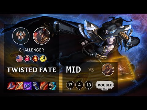 Twisted Fate Mid vs Viktor - NA Challenger Patch 10.16