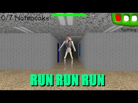 SCP 096 Takes Over Baldi's School! - Baldi's Basics Mod