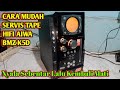 Cara Mudah Servis Tape Mini Hifi AIWA BMZ K5D Nyala Sebentar Lalu Kembali Mati