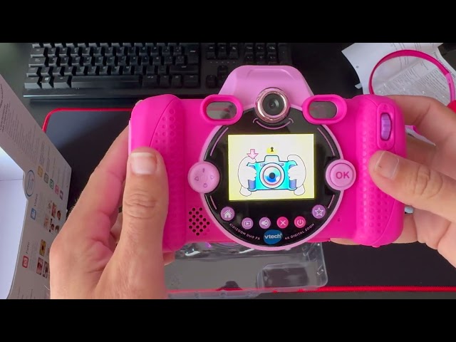 Vídeo relacionado con VTech - Kidizoom Duo FX Rosa, Cámara de Fotos Infantil, Selfies, Vídeo, Pantalla a Color, Estudio de cómic, Filtros y Efectos Divertidos, Regalo para niños de 4 a 12 años, Contenido en español