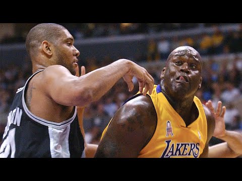 2003 NBA Western Conference Semifinals Game 6 San Antonio Spurs at Los Angeles Lakers, May 15, 2003