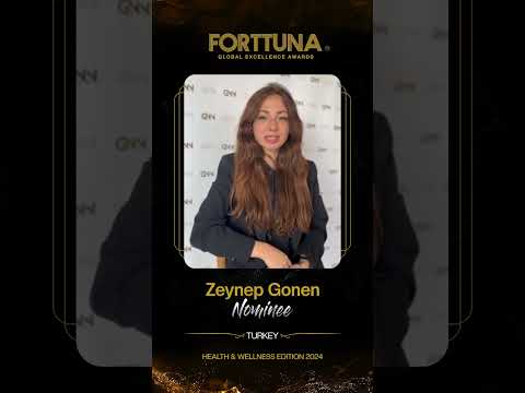 Zeynep Gonen, Nominee, Forttuna Global Excellence Awards, Dubai