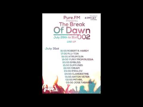 ❖ Progressive Breaks Mix ❖ The Break Of Dawn 002 [July 2016] Pure.FM