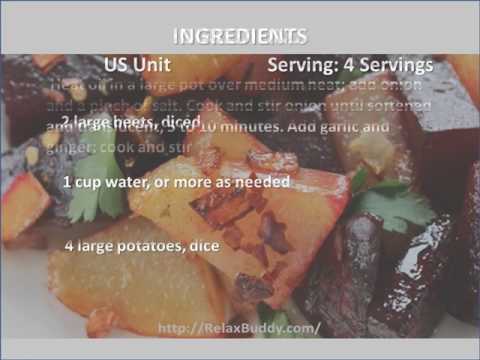 Easy Ethiopian Beets and Potatoes Recipe