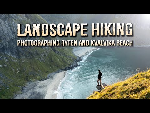 Landscape Photography Hiking in Lofoten is Hard!
