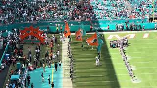 New York Giants Vs Miami Dolphins Player Introductions NFL Week 5 2023