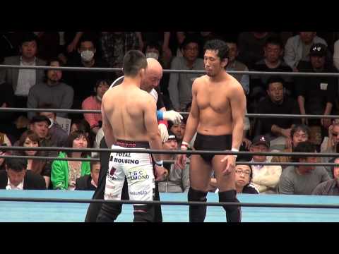 ２９秒ノックアウト！　菊野克紀VS伊藤崇文　(2013.03.09 U-SPIRITS again 後楽園ホール)