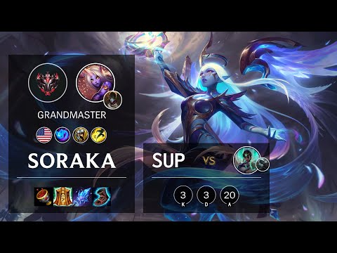 Soraka Support vs Karma - NA Grandmaster Patch 10.21