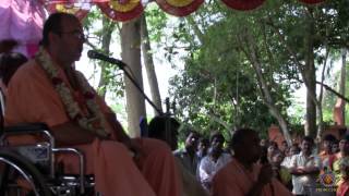 preview picture of video 'Santipur Festival - Address delivered by H.H. Jayapataka Swami in Bengali.'