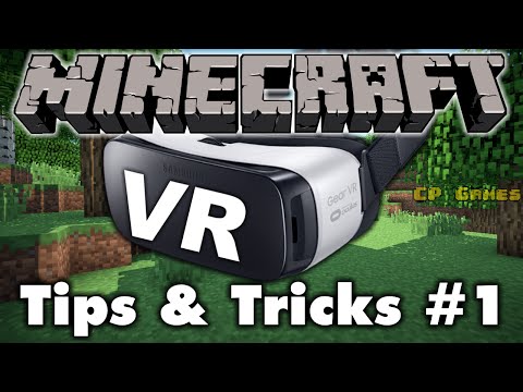 CPalm - Minecraft VR | TIPS & TRICKS! #1| Samsung Gear VR Gameplay