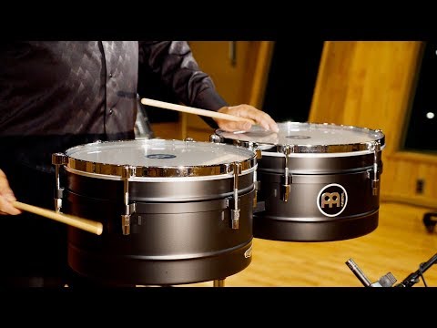 MEINL Percussion Amadito Valdes Timbales - AV1BK