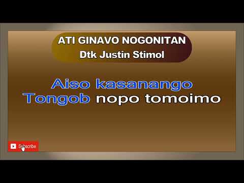 ATI GINAVO NOGONITAN Dtk Justin Stimol #justinstimol #atiginavonogonitan