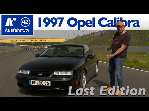 1997 Opel Calibra 2.0 i 16V Last Edition - Kaufberatung, Test deutsch, Fahrbericht Ausfahrt.tv